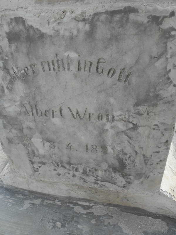 WRONAC Albert 1881-1906