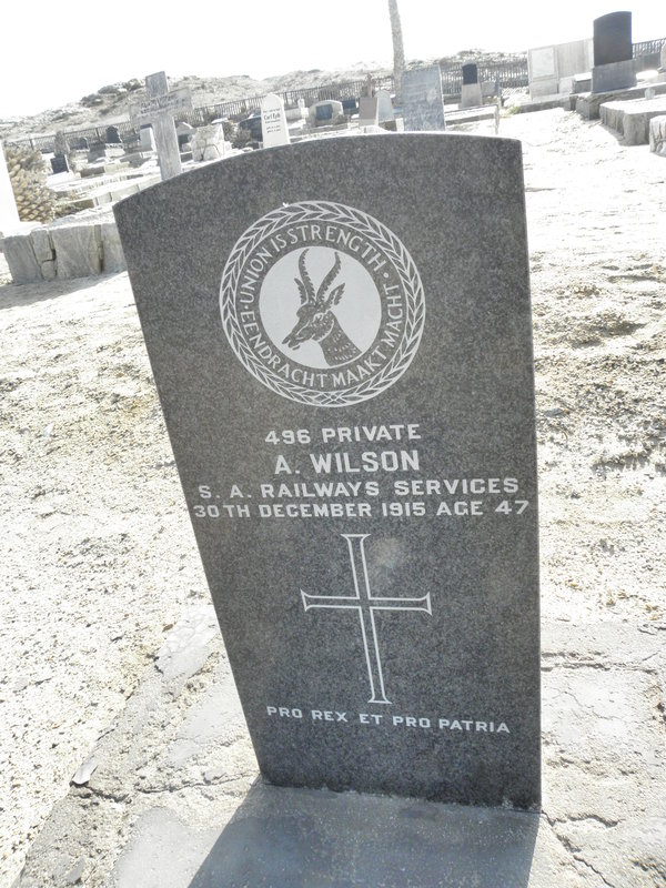 WILSON A, -1915