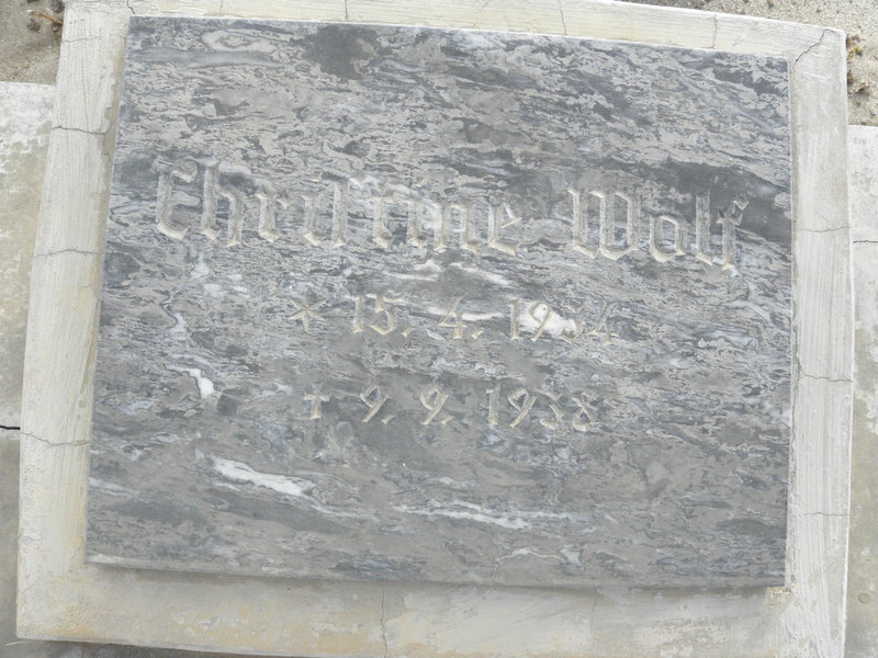WOLF Ehrdinge 1934-1938