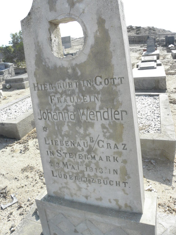 WENDLER Johanna -1913