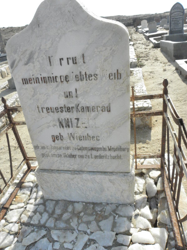 ZELL Anni nee WEINBECK 1886-1918