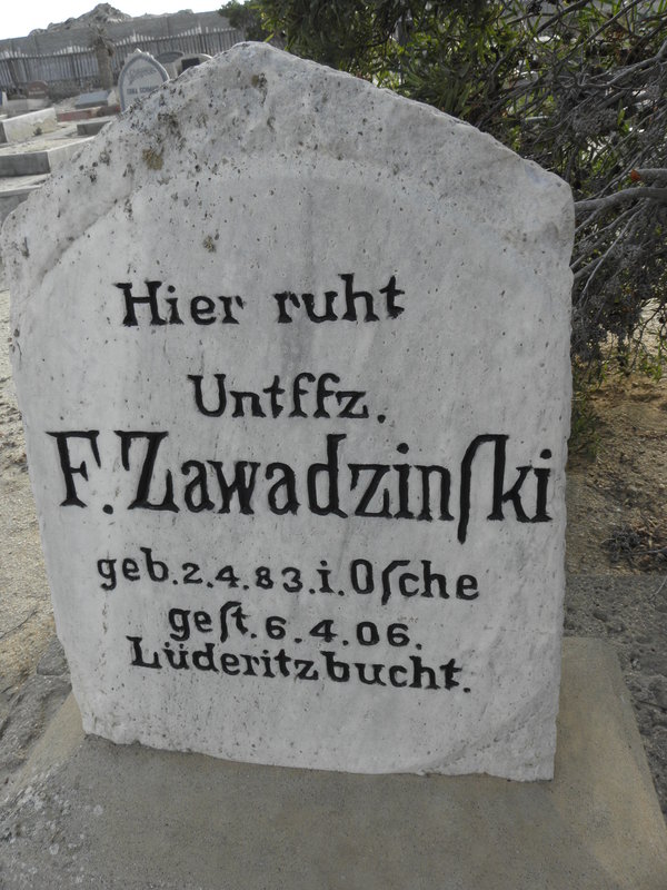 ZAWADZINSKI F. 1883-1906