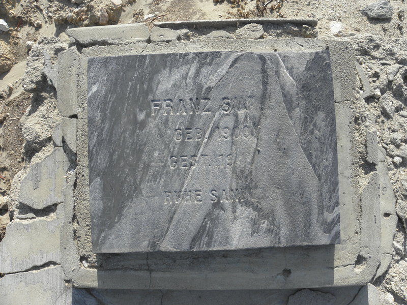 ?S? Franz 1909-19 ?