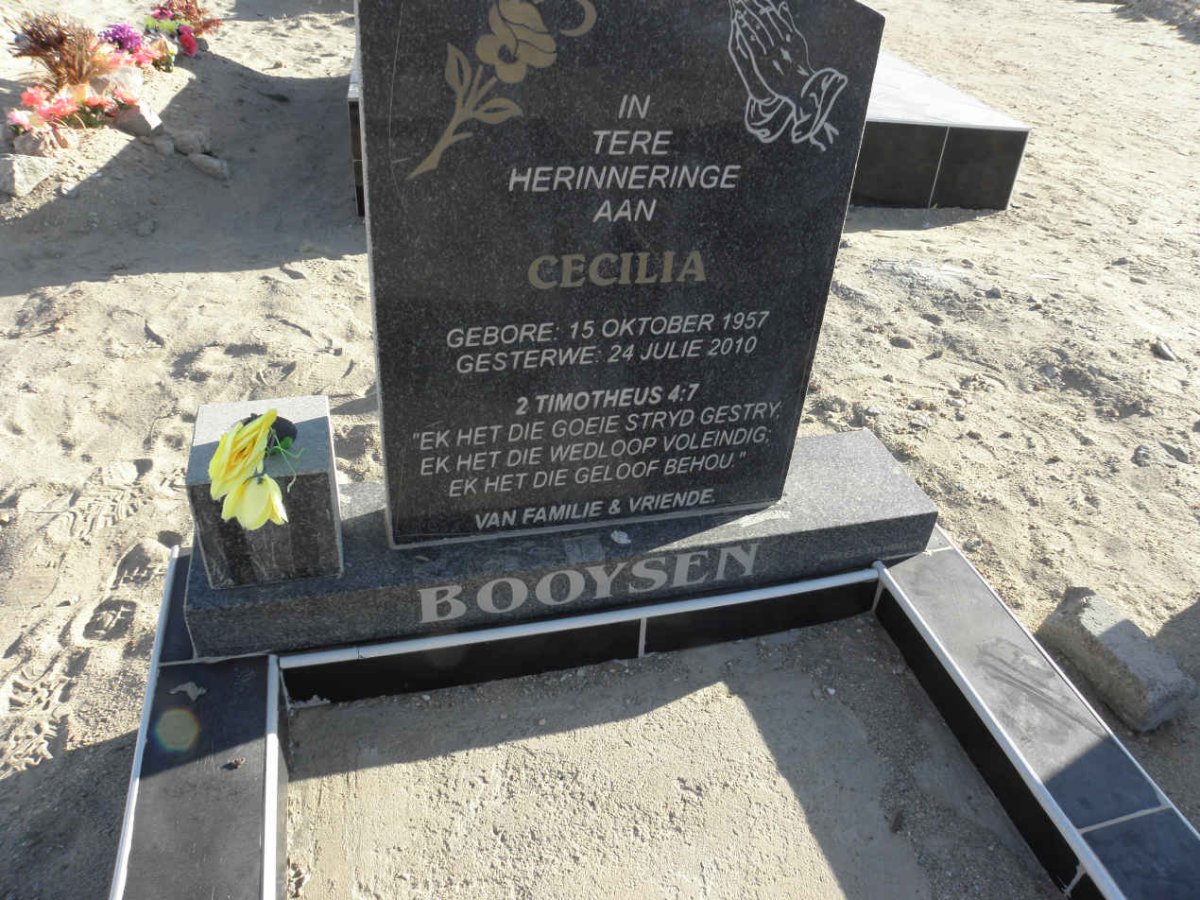 BOOYSEN Cecilia 1957-2010
