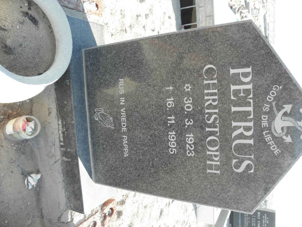 PETRUS Christoph 1923-1995