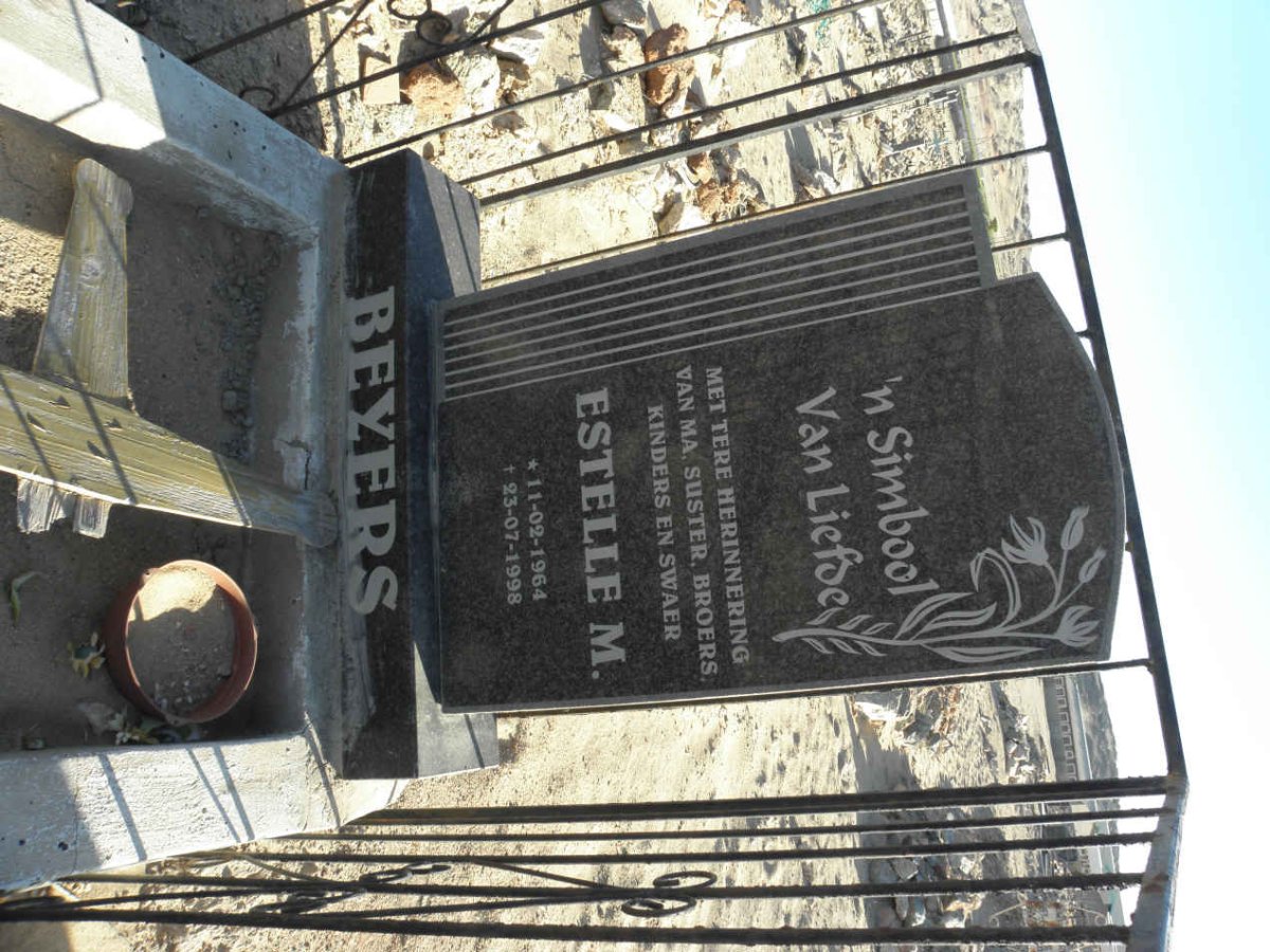 BEYERS Estelle M. 1964-1998