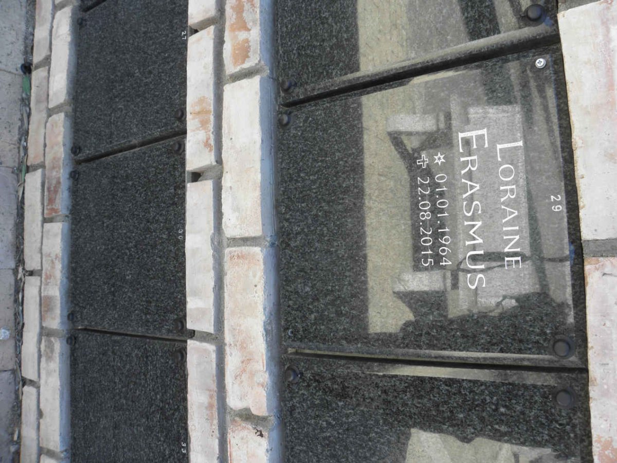 ERASMUS Loraine 1964-2015