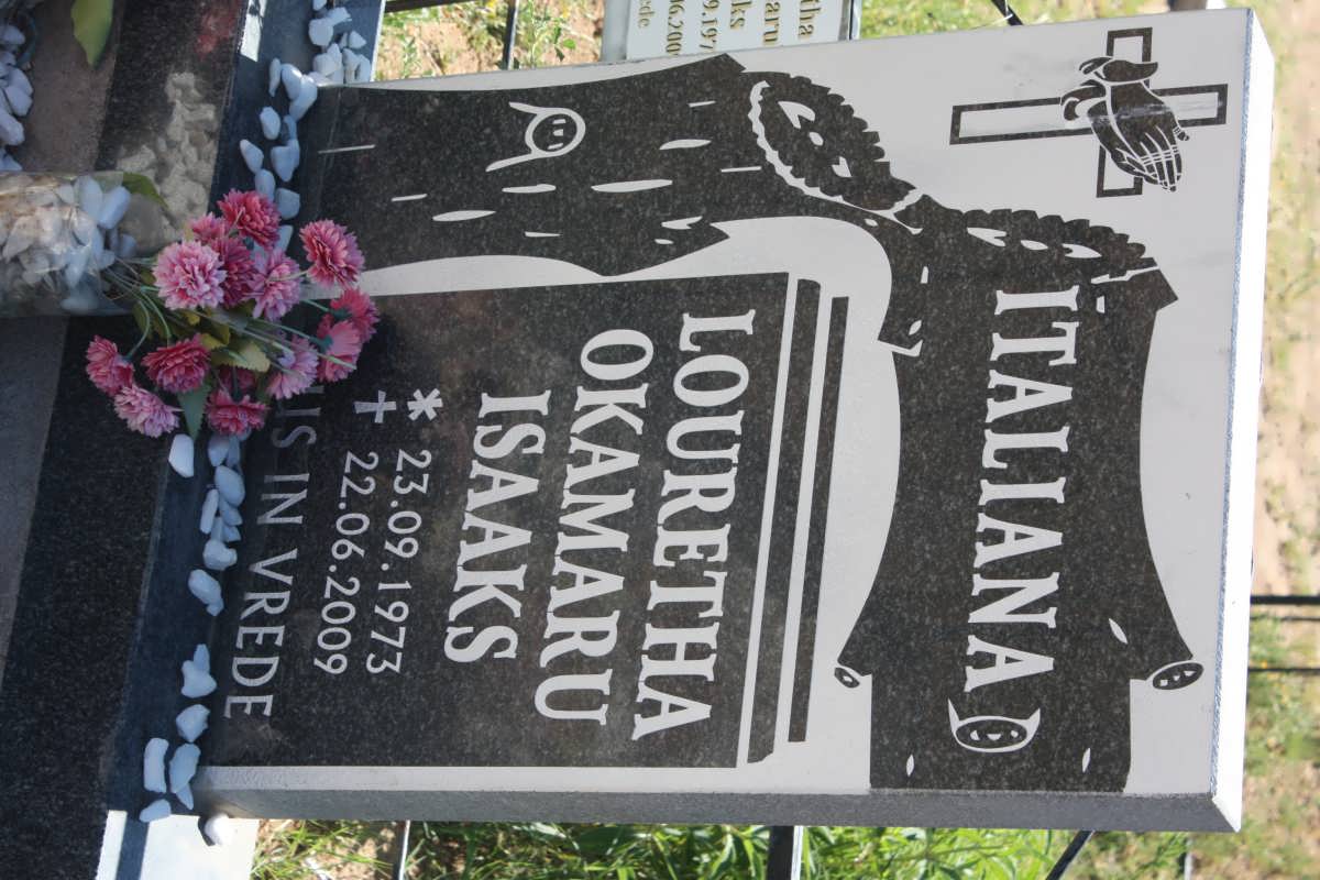 ISAAKS Louretha Okamaru 1973-2009