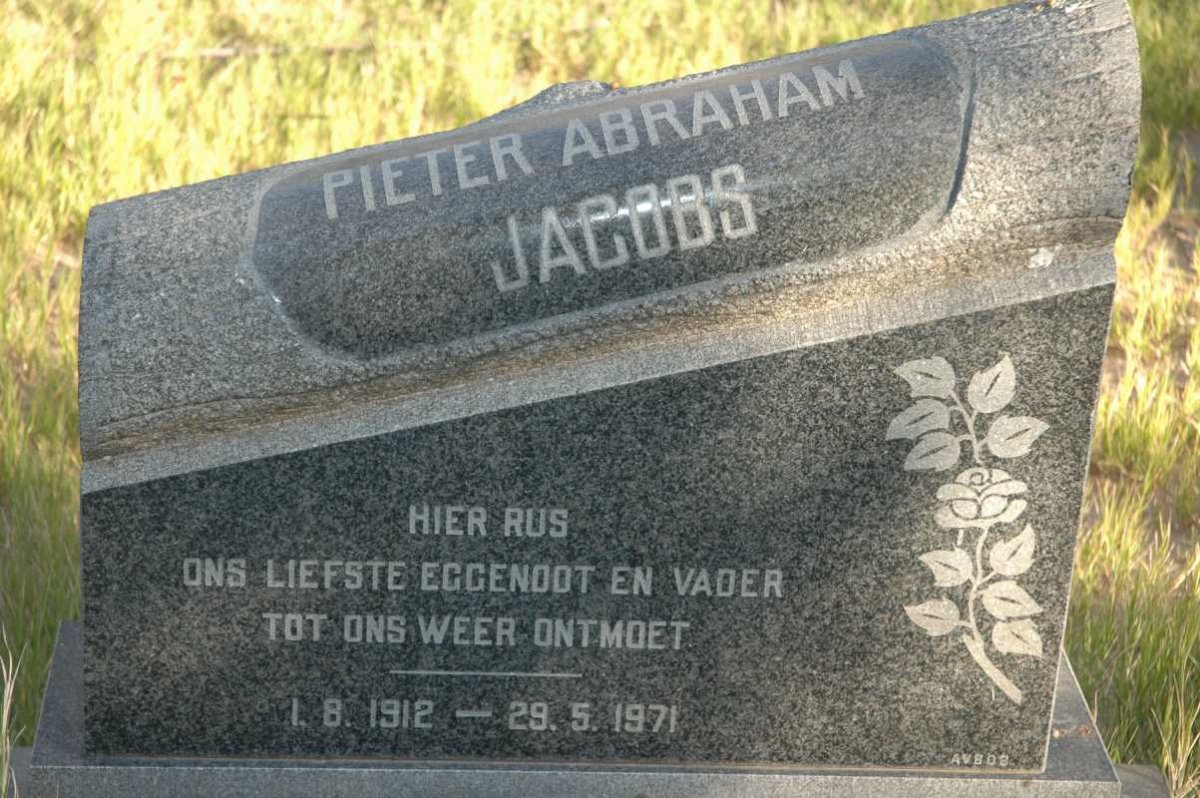 JACOBS Pieter Abraham 1912-1971