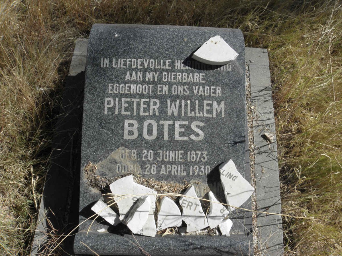 BOTES Pieter Willem 1873-1930