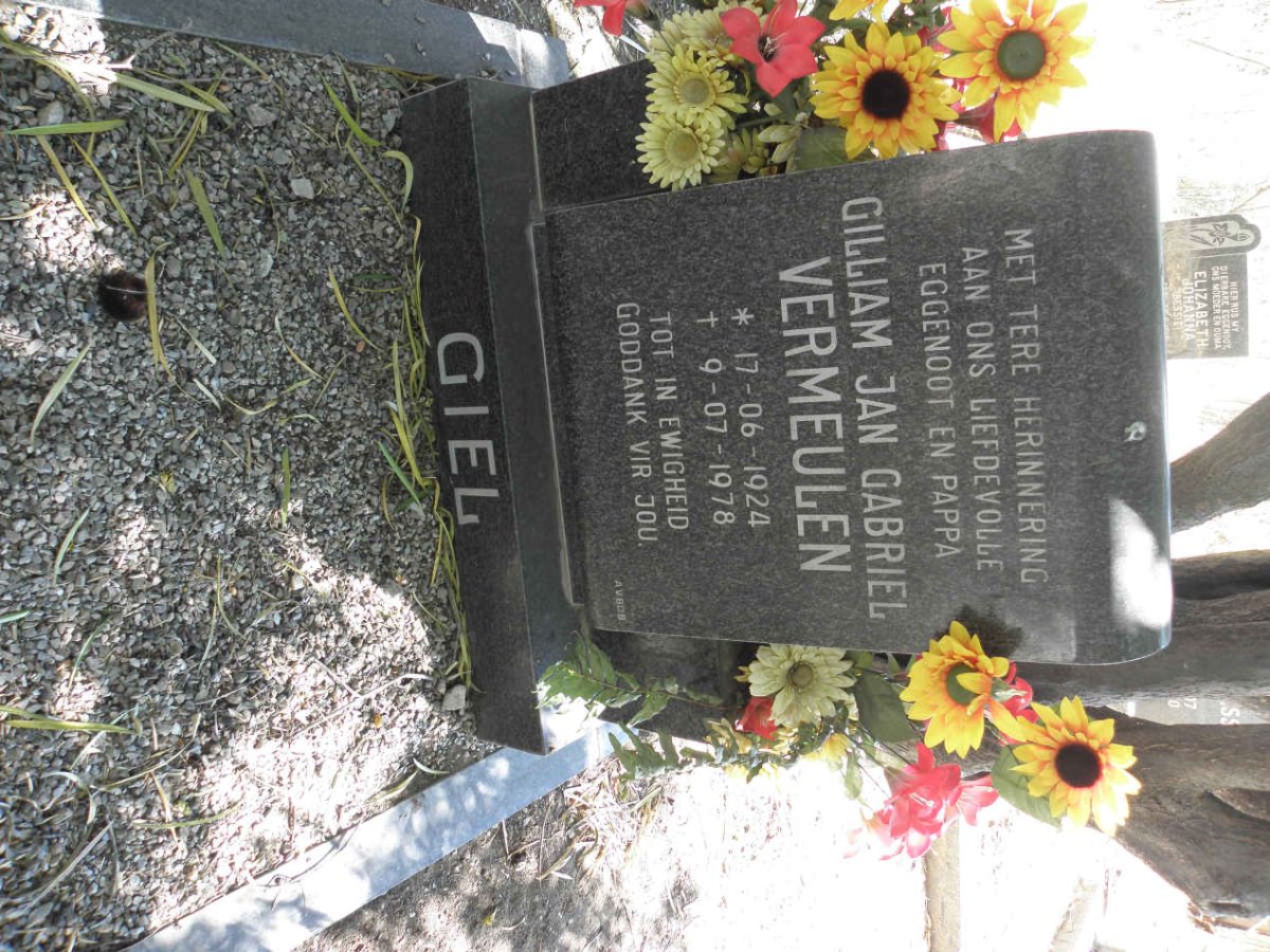 VERMEULEN Gilliam Jan Gabriel 1924-1978