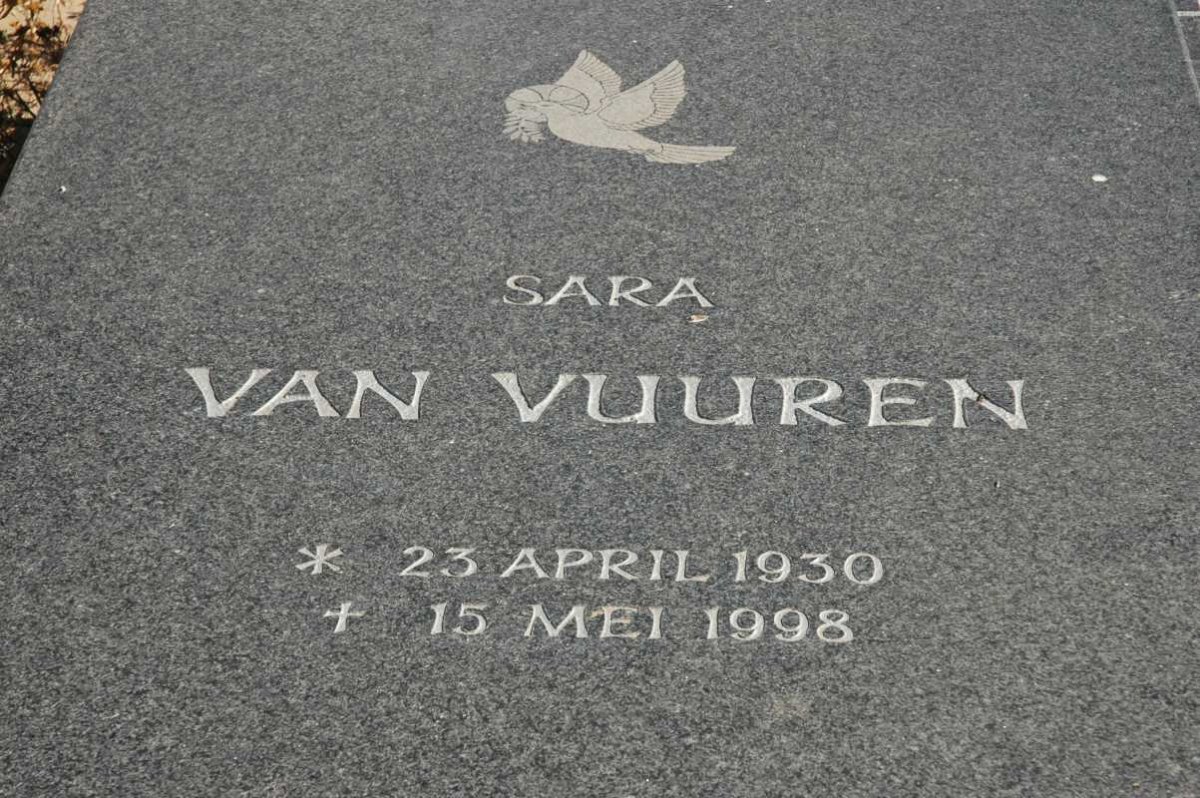 VUUREN Sara, van 1930-1998