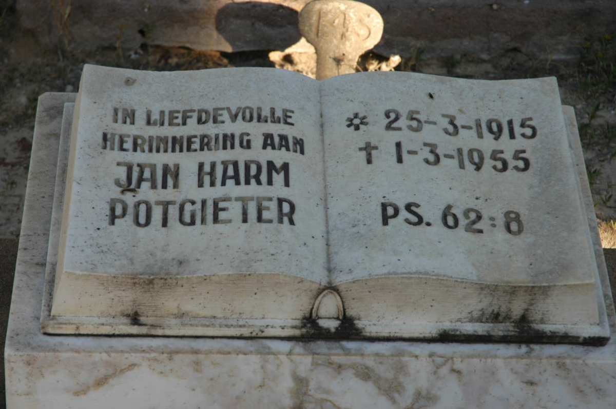 POTGIETER Jan Harm 1915-1955