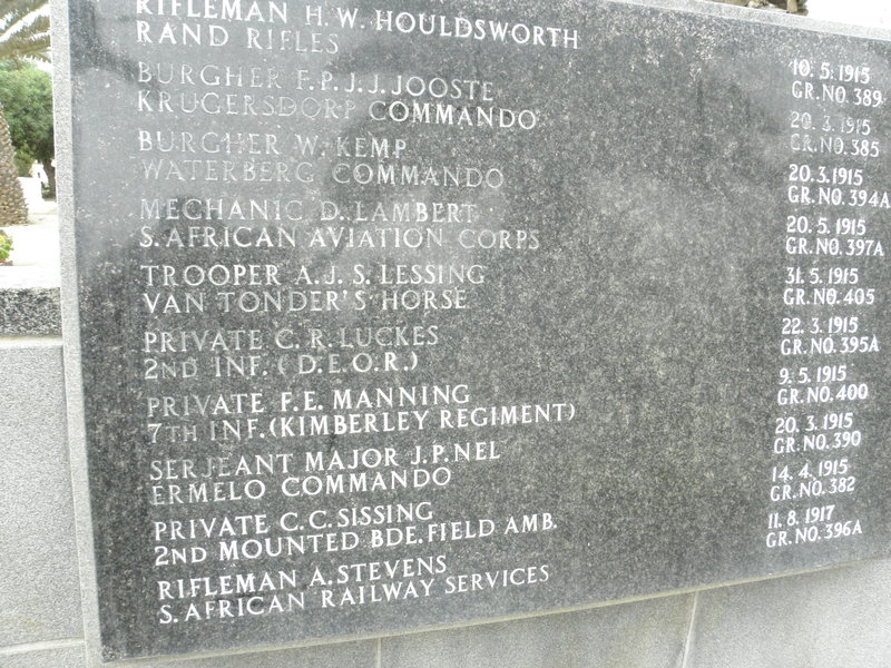 02. Service Memorial