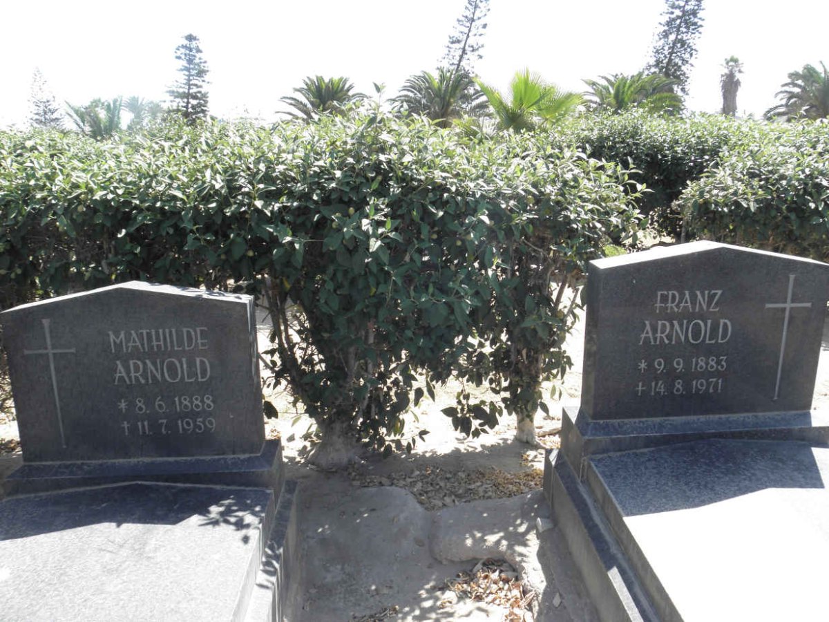 ARNOLD Franz 1883-1971 &amp; Mathilde 1888-1959