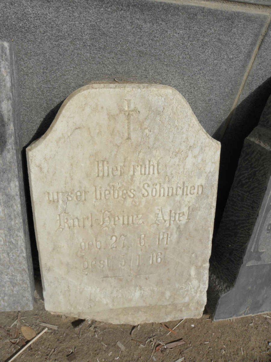APEL Karl-heinz 1914-1916