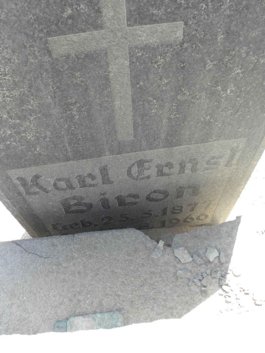 BIRON Karl Ernst 1877-1960
