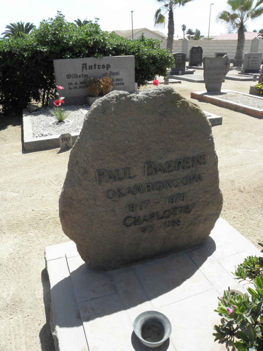 BAERENS Paul 1907-1979 &amp; Charlotte 1914-1998