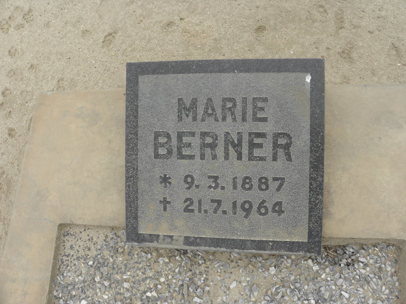 BERNER Marie 1887-1964
