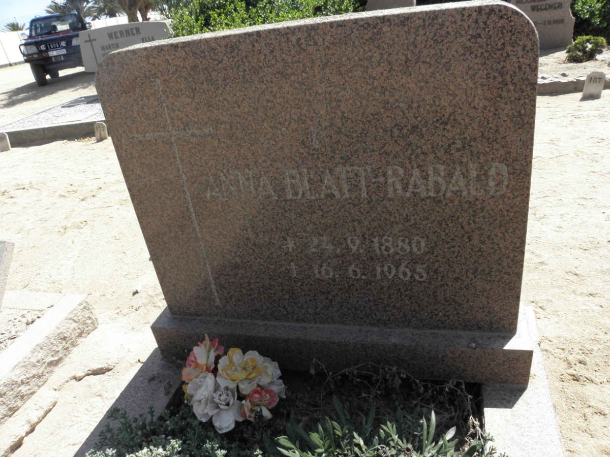 BLATT-RABALD Anna 1880-1965