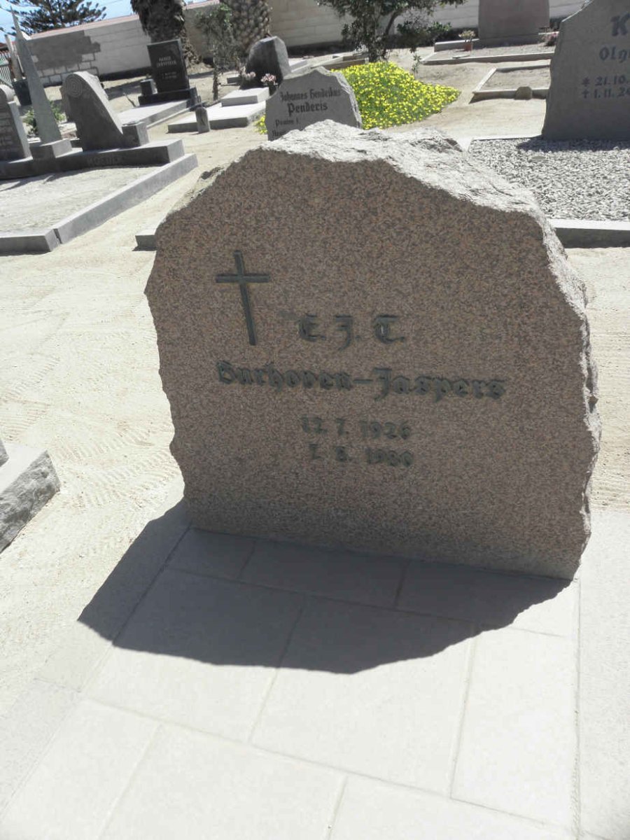 BURCHOVEN-JASPERS F.Z.T 1926-1980