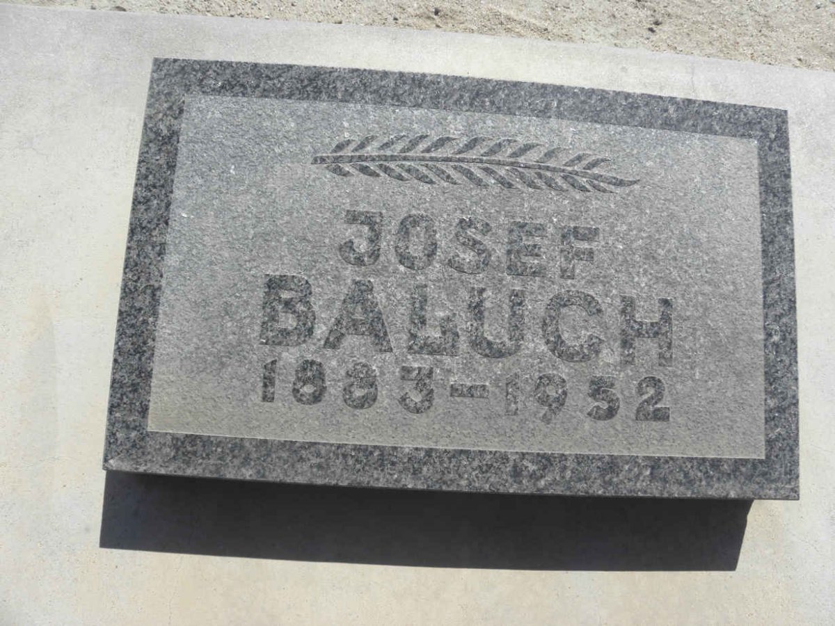 BALUCH Josef 1883-1952 &amp; Maria 1893-1954