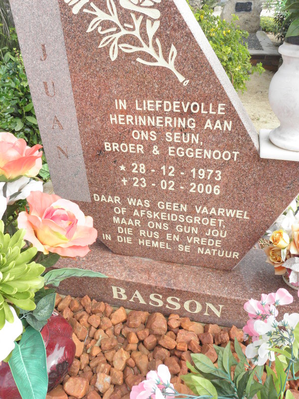 BASSON Juan 1973-2006