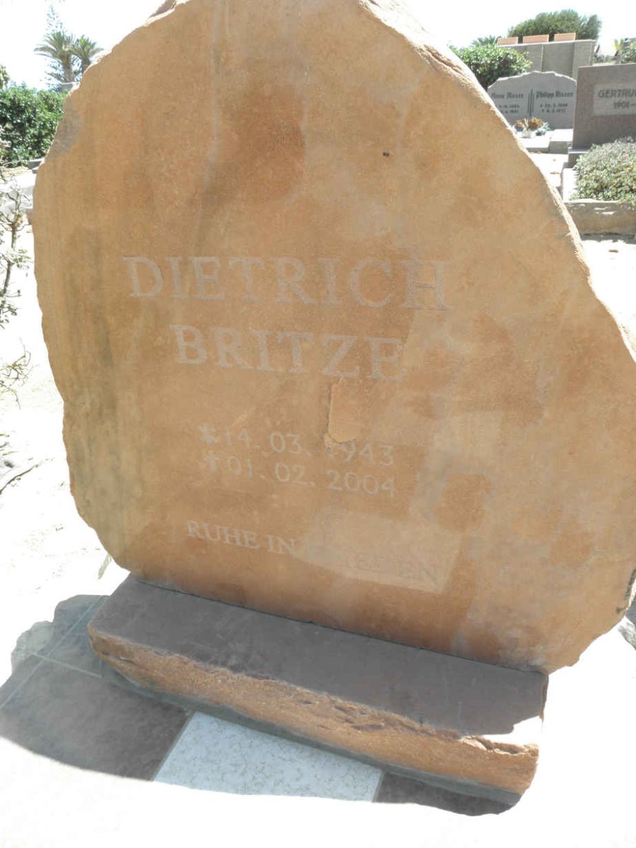 BRITZE Dietrich 1943-2004