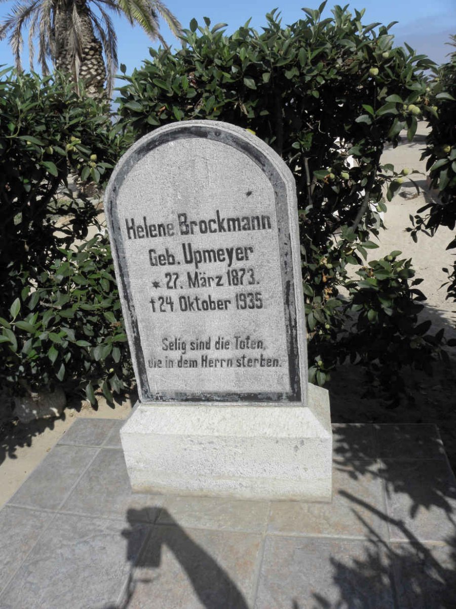 BROCKMANN Helene nee UPMEYER 1873-1935