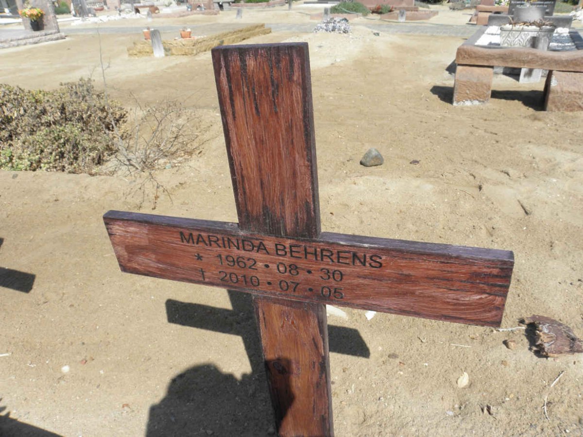 BEHRENS Marinda 1962-2010