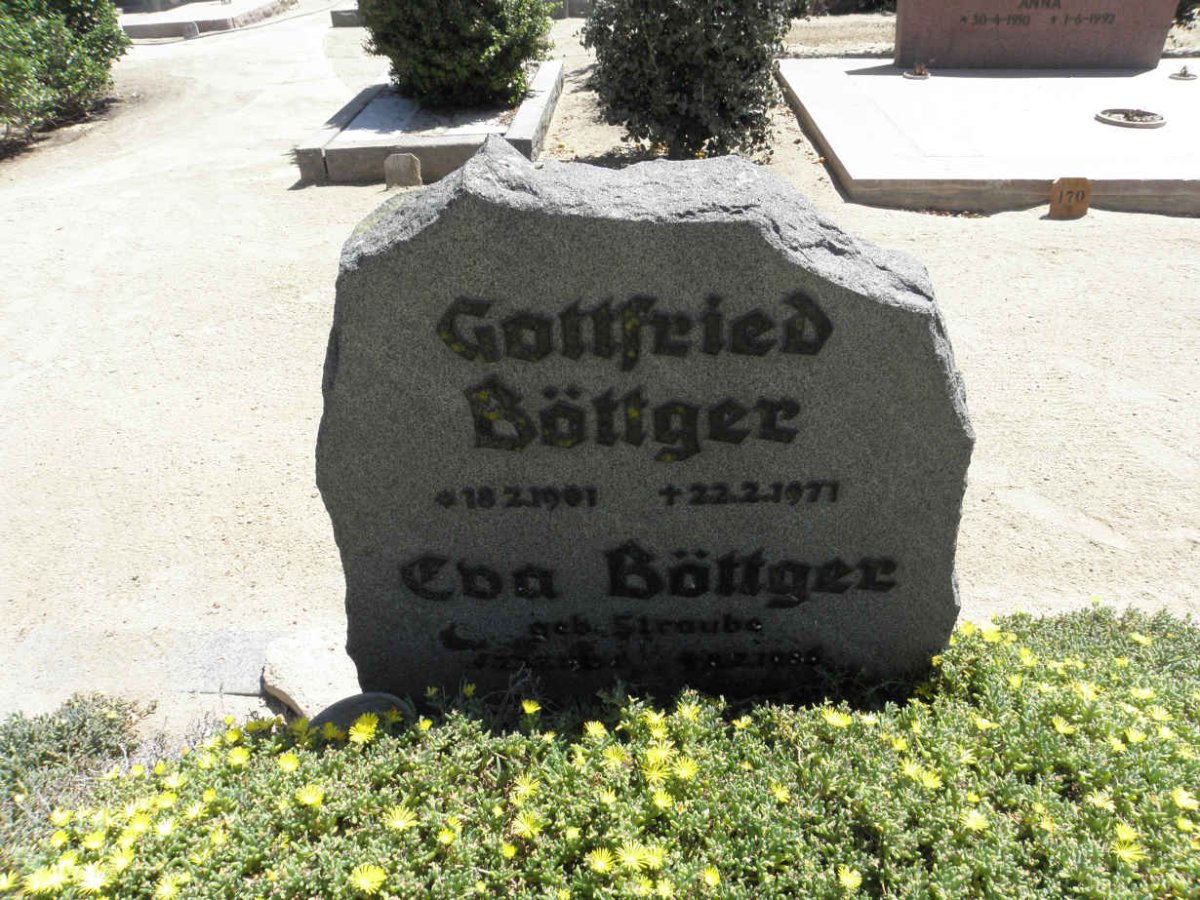 BÖTTGER Gottfried 1901-1977 &amp; Eva STRAUBE 1904-1986