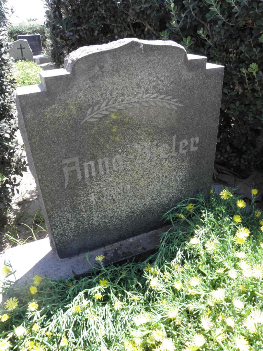 BIELER Anna 1889-1976