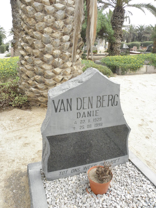 BERG Danie, van den 1929-1998