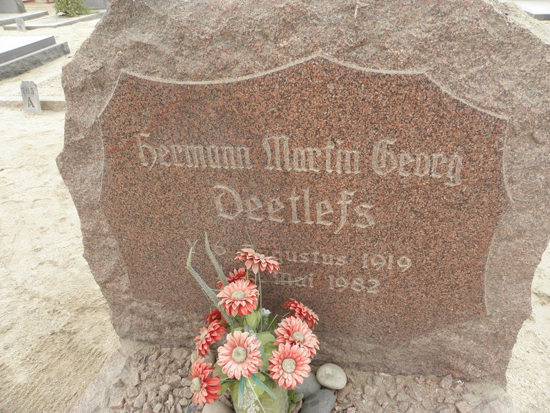 DEETLEFS Hermann Martin Georg 1919-1982
