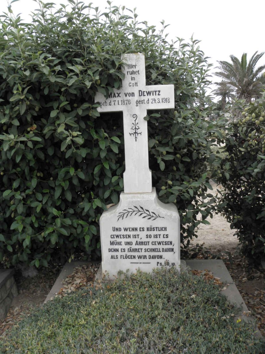 DEWITZ Max, von 1876-1918 &amp; Hertha 1876-1953