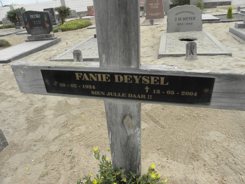 DEYSEL Fanie 1924-2004