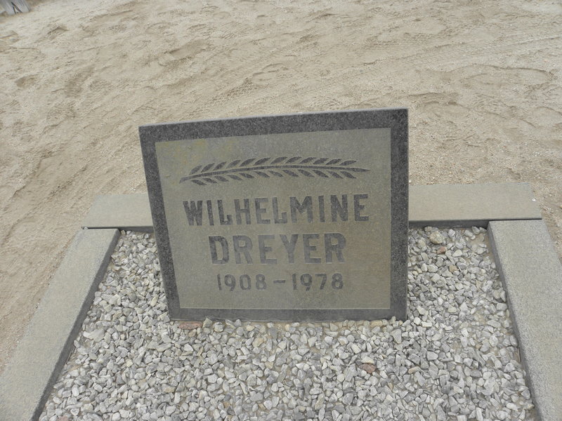 DREYER Wilhelmine 1908-1978