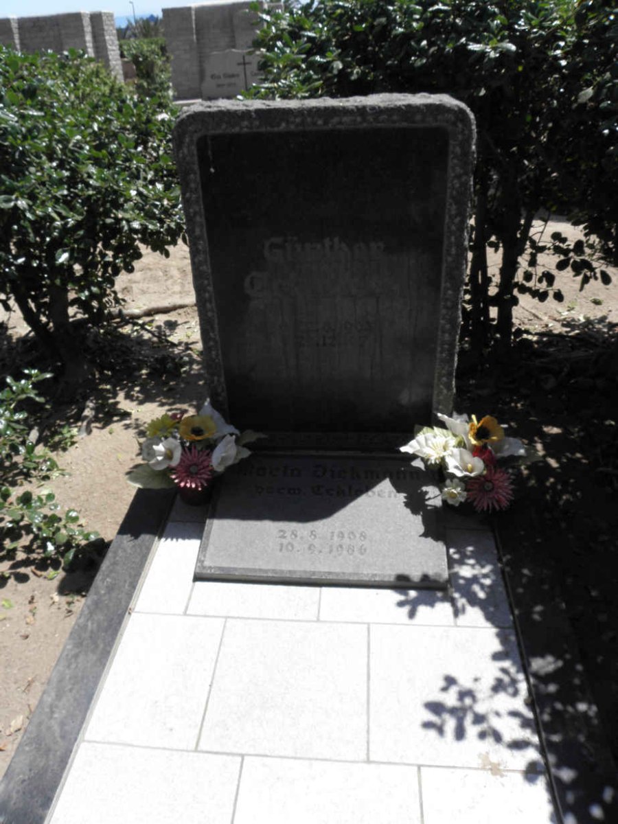 ECKLEBEN Günther 1903-1971 &amp; Marla DIEKMANN 1908-1986