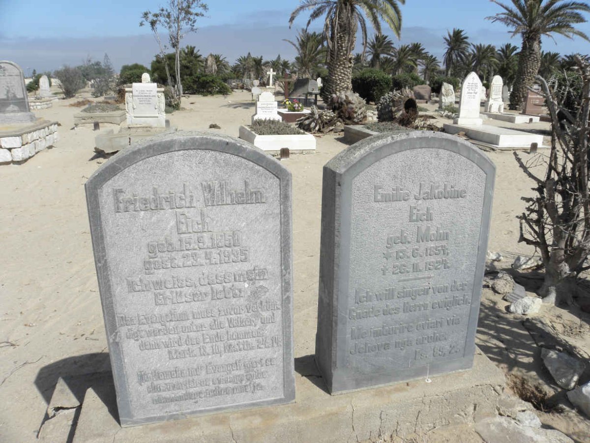 EICH Friedrich Wilhelm 1850-1935 &amp; Emilie Jakobine MEHN 1854-1924