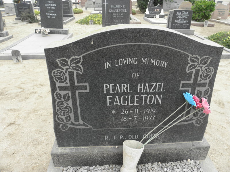 EAGLETON William Henry 1915-1980 &amp; Pearl Hazel 1919-1977