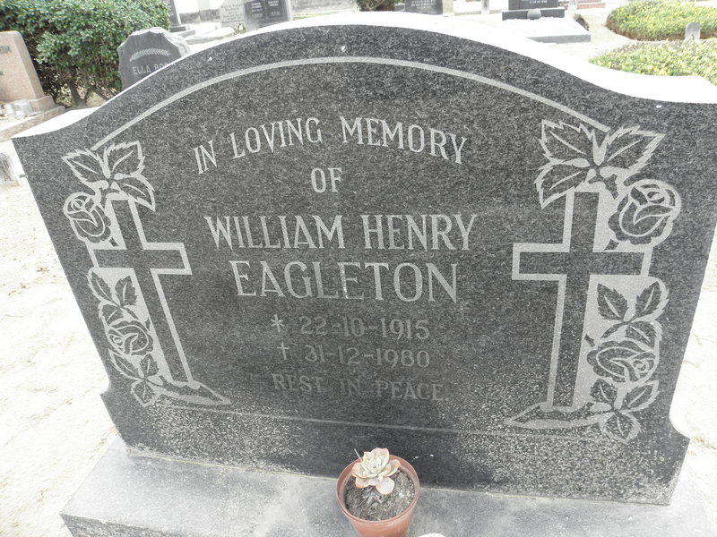EAGLETON William Henry 1915-1980 &amp; Pearl Hazel 1919-1977
