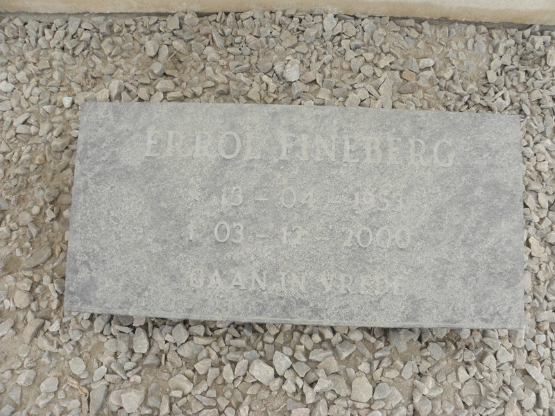 FINEBERG Errol 1953-2000