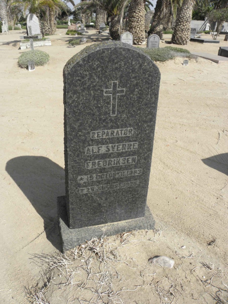 FREDRIKSEN Alf Sverre 1883-1925