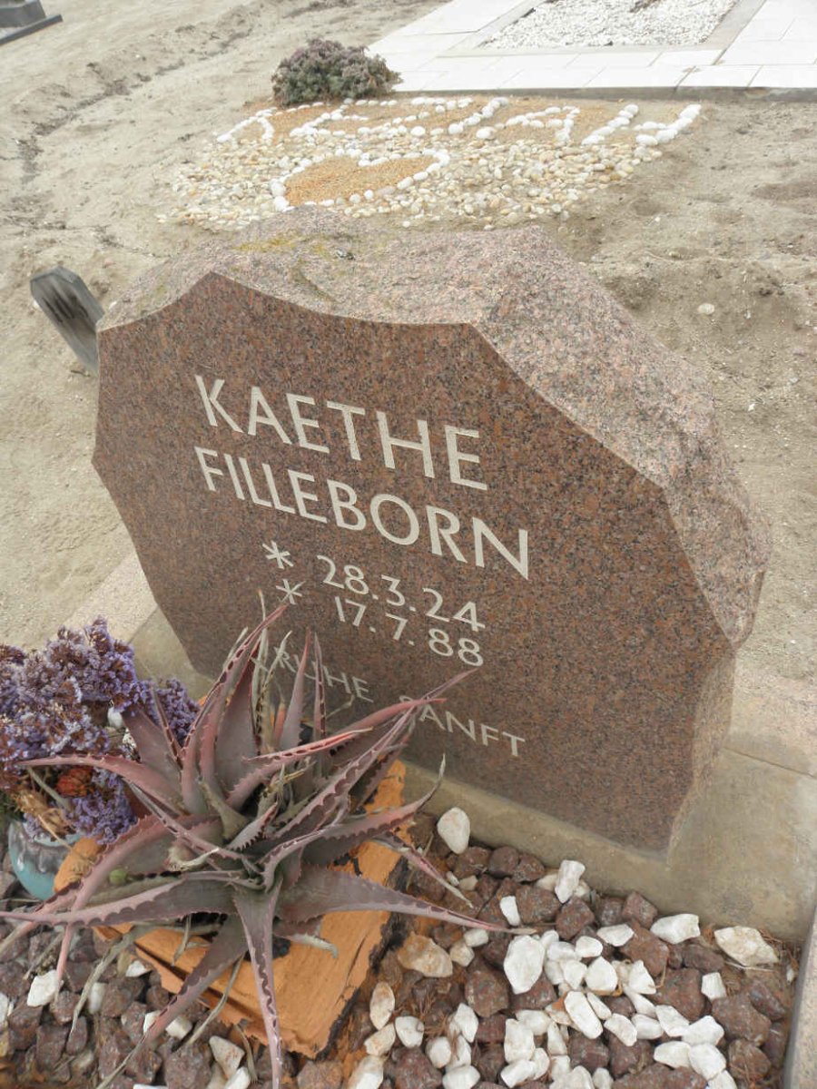 FILLEBORN Kaethe 1924-1988