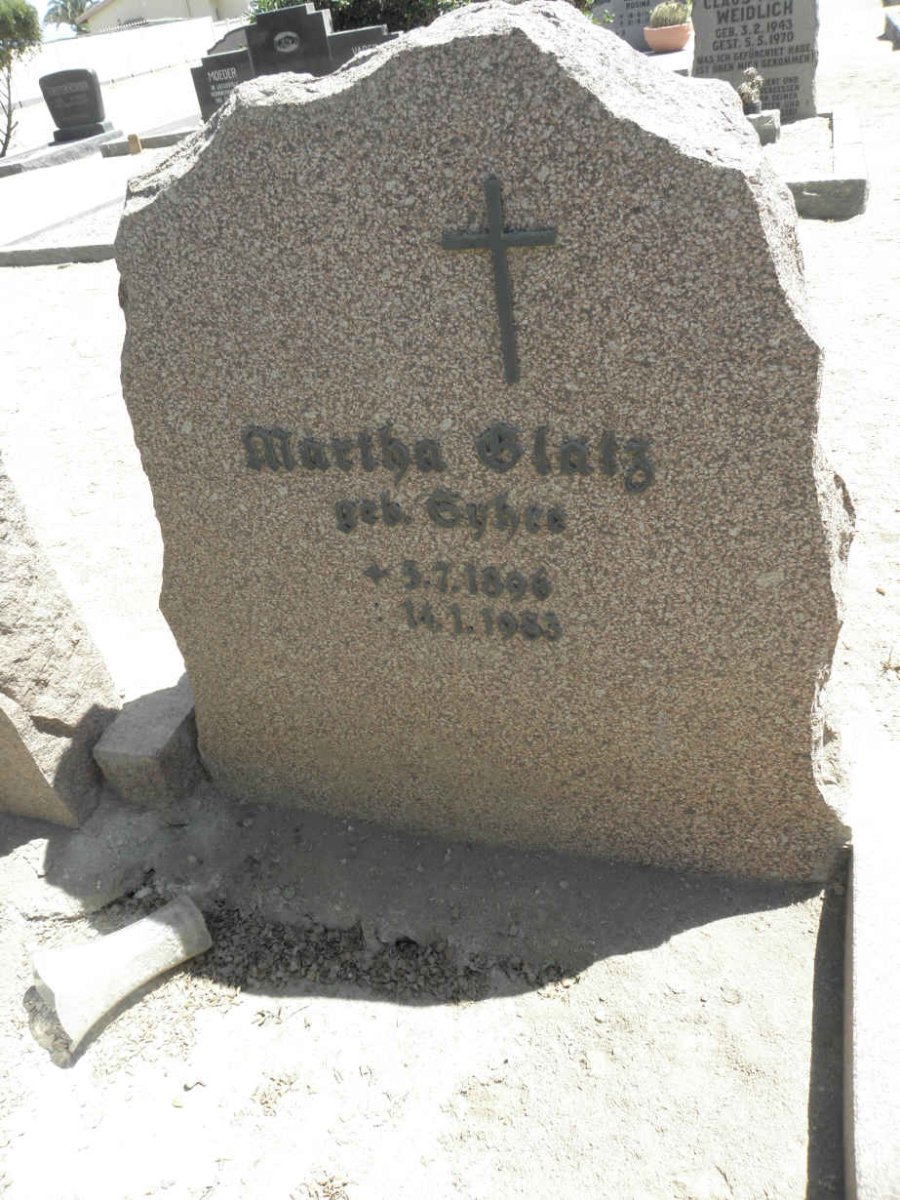 GLATZ Martha nee SYHCE 1896-1983