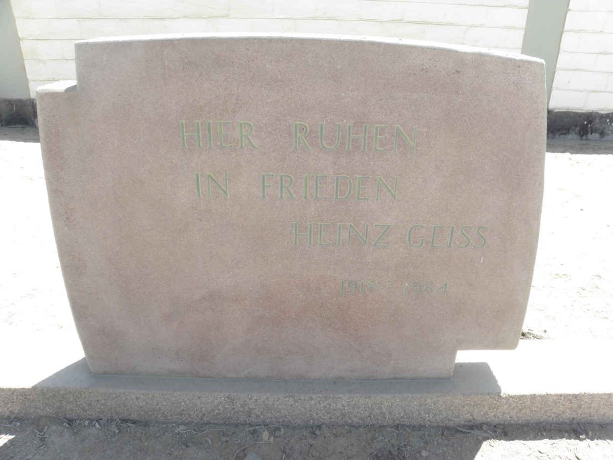 GEISS Heinz 1918-1984