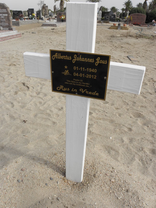 GOUS Albertus Johannes 1940-2012