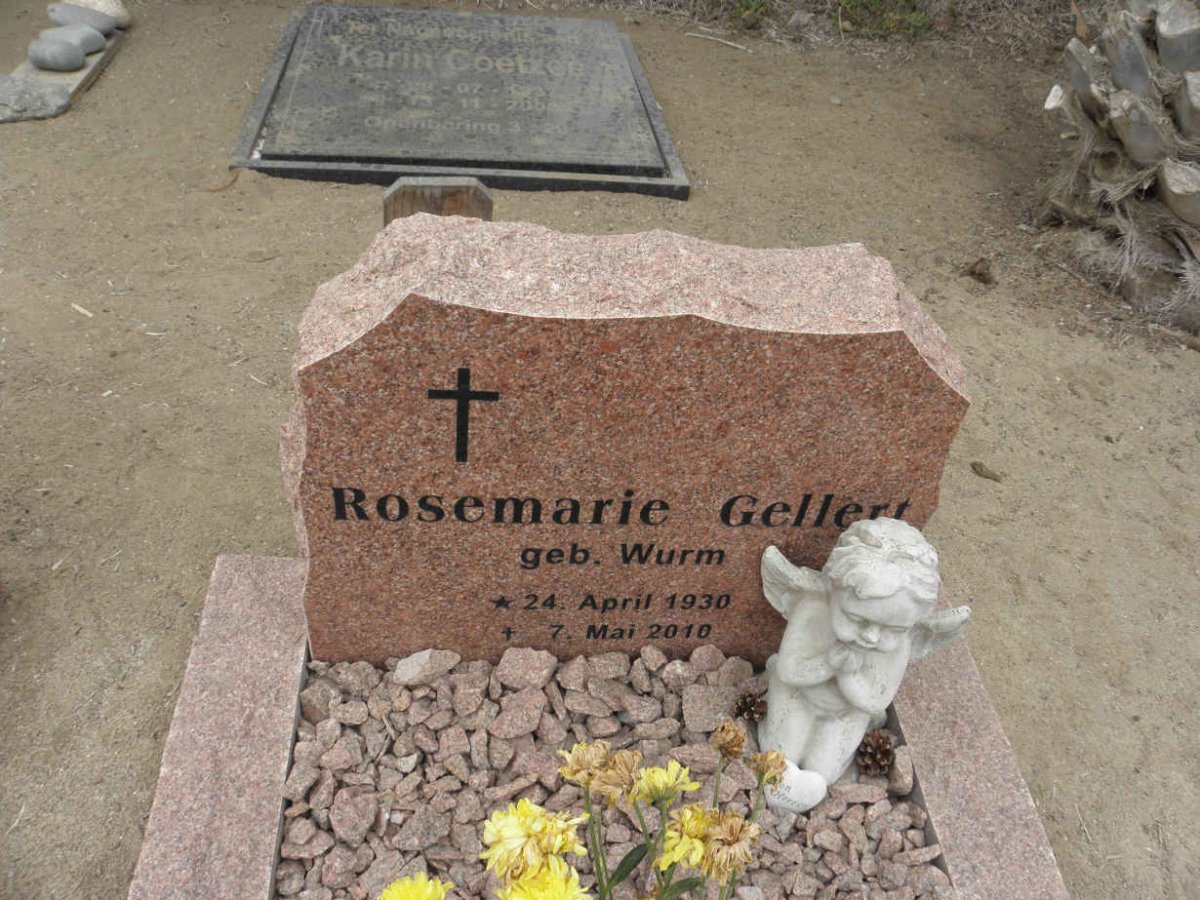 GELLERT Rosemarie nee WURM 1930-2010