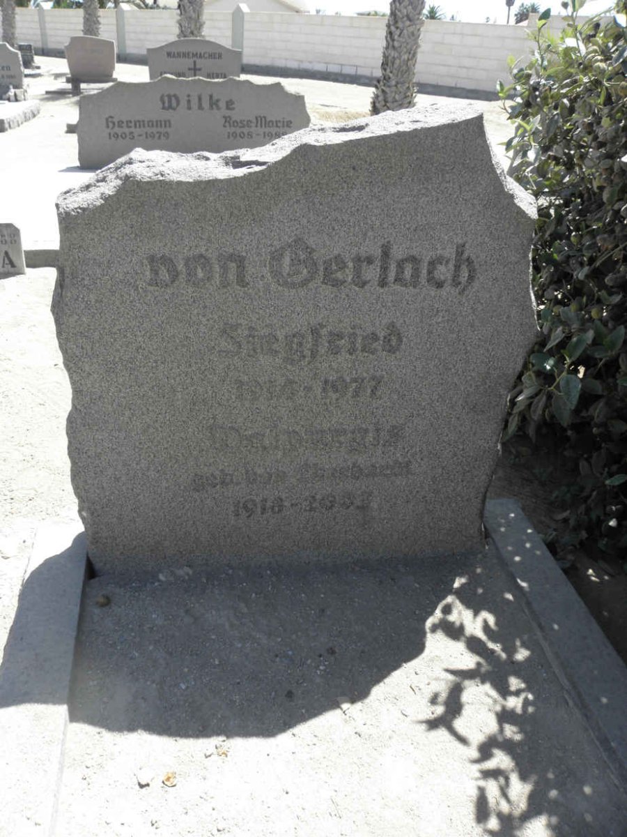 GERLACH Siegfried, von 1914-1977 &amp; ? 1918-2003