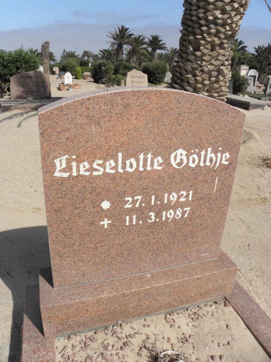 GÖTHJE Lieselotte 1921-1987